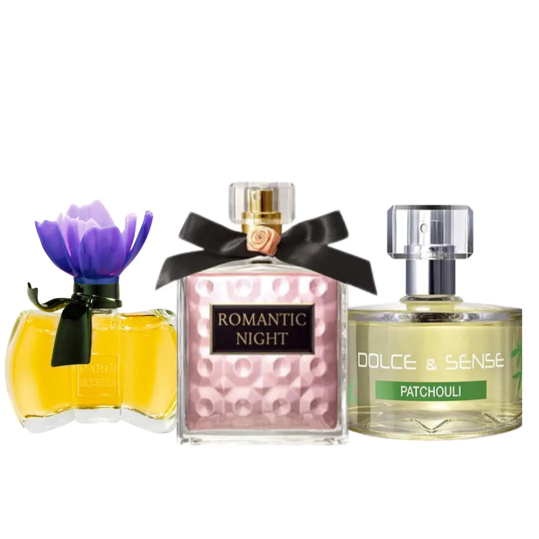 Kit 3 Perfumes Femininos (Pague 2 Leve 3)